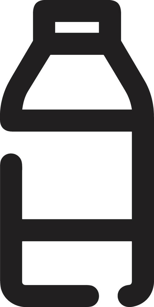 Bottle drink icon symbol image. Illustration of the drink water bottle glass design image vector