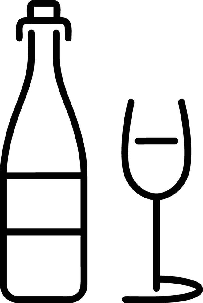 Bottle drink icon symbol image. Illustration of the drink water bottle glass design image vector