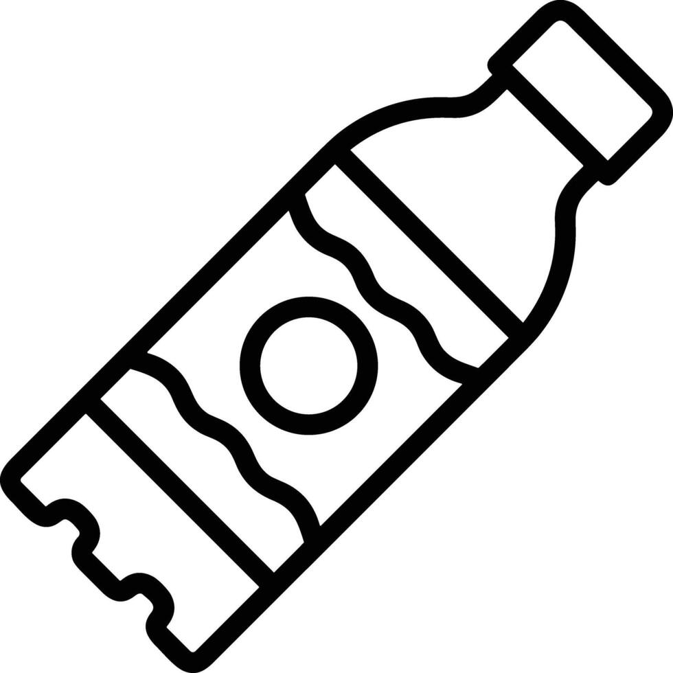Bottle drink icon symbol image. Illustration of the drink water bottle glass design image vector