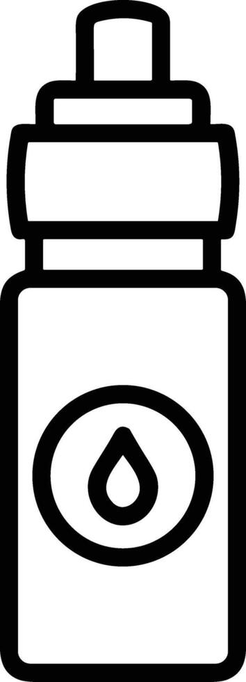 Bottle drink icon symbol image. Illustration of the drink water bottle glass design image vector
