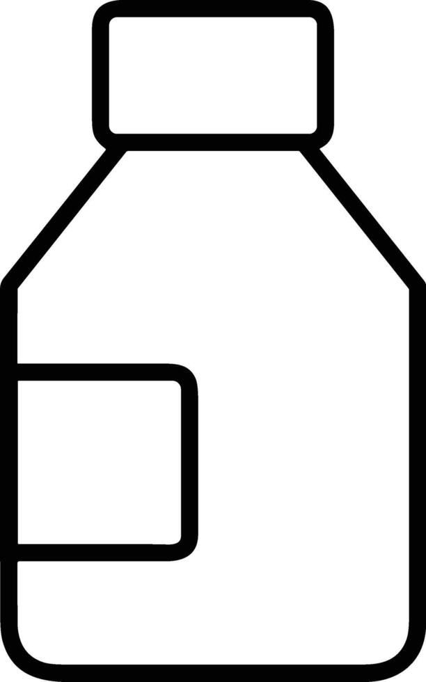 Bottle drink icon symbol image. Illustration of the drink water bottle glass design image vector