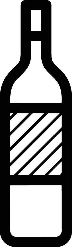 Bottle drink icon symbol image. Illustration of the drink water bottle glass design image vector
