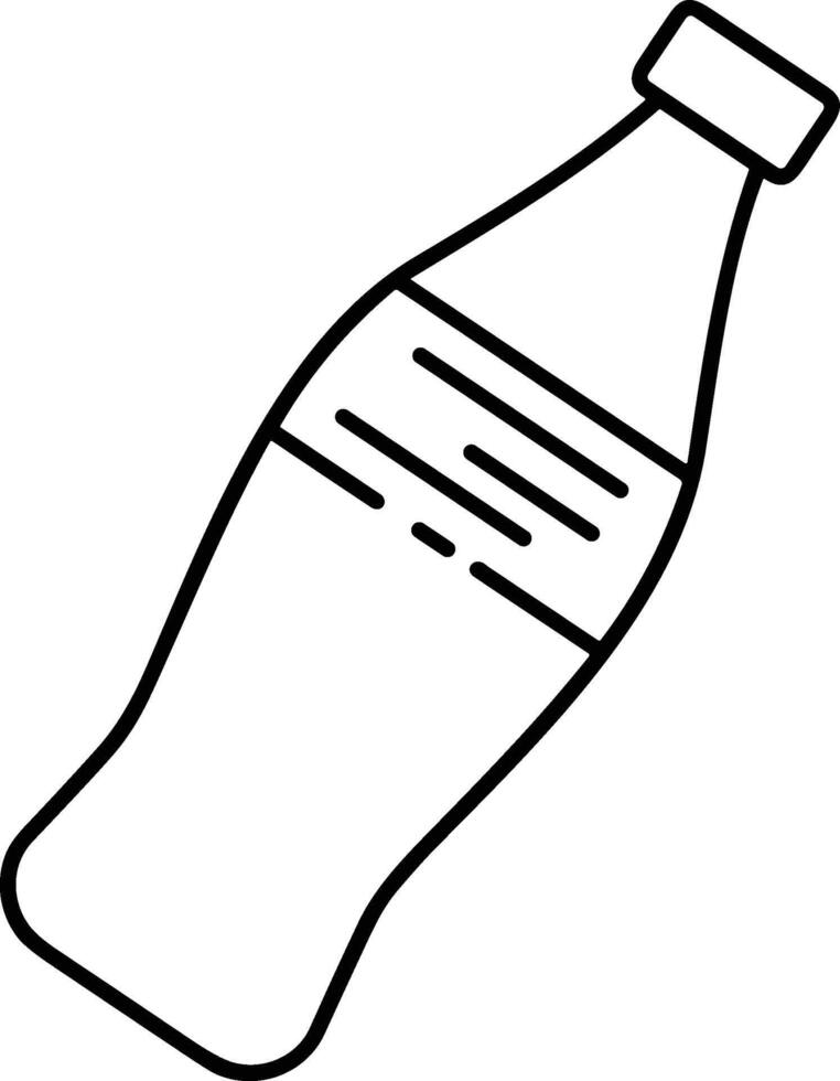 Bottle drink icon symbol image. Illustration of the drink water bottle glass design image vector