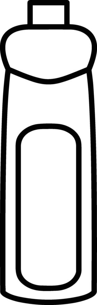 Bottle drink icon symbol image. Illustration of the drink water bottle glass design image vector