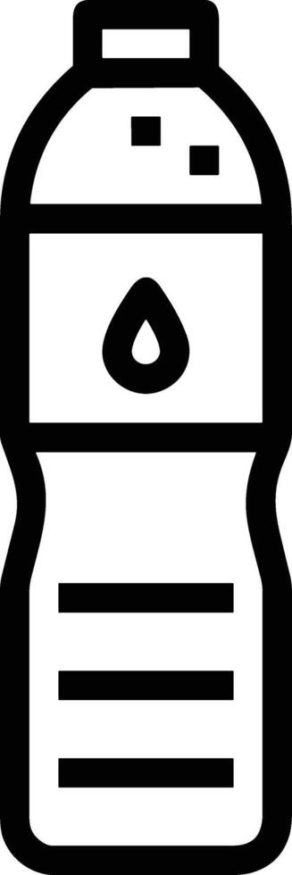 Bottle drink icon symbol image. Illustration of the drink water bottle glass design image vector