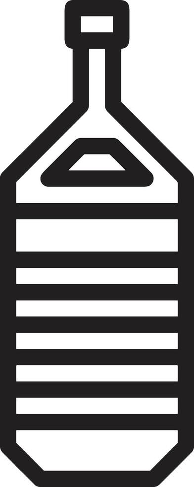 Bottle drink icon symbol image. Illustration of the drink water bottle glass design image vector