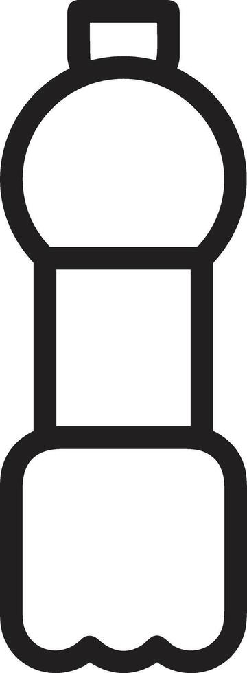 Bottle drink icon symbol image. Illustration of the drink water bottle glass design image vector