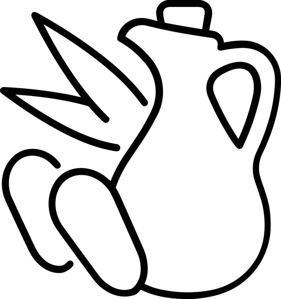 Bottle drink icon symbol image. Illustration of the drink water bottle glass design image vector