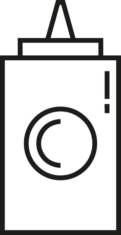 Bottle drink icon symbol image. Illustration of the drink water bottle glass design image vector