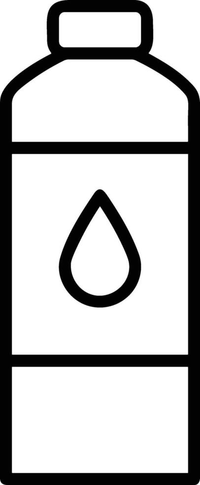 Bottle drink icon symbol image. Illustration of the drink water bottle glass design image vector