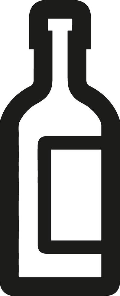 Bottle drink icon symbol image. Illustration of the drink water bottle glass design image vector