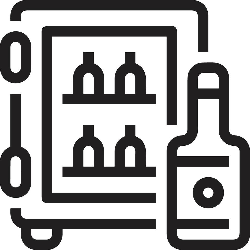 Bottle drink icon symbol image. Illustration of the drink water bottle glass design image vector
