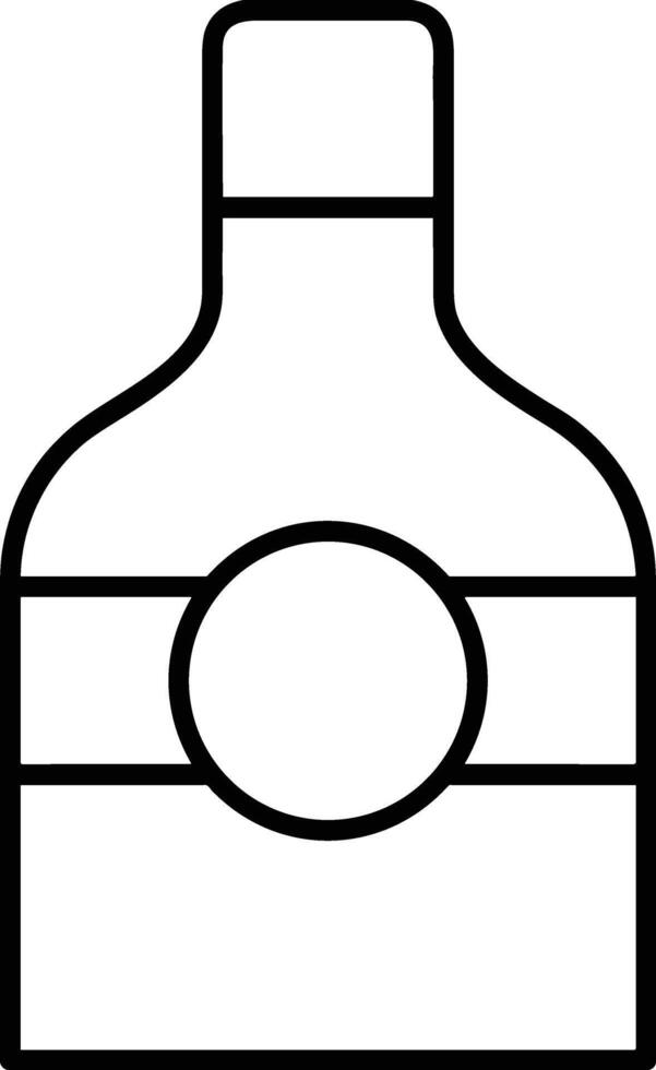 Bottle drink icon symbol image. Illustration of the drink water bottle glass design image vector