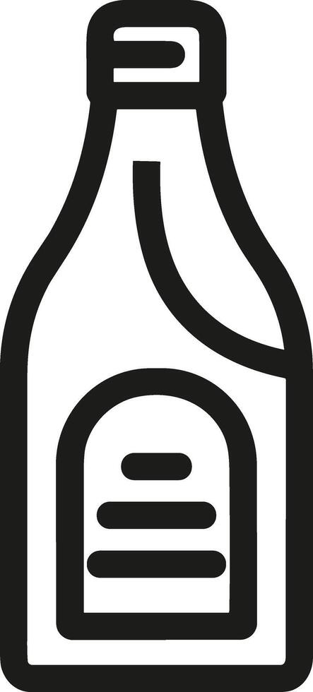 Bottle drink icon symbol image. Illustration of the drink water bottle glass design image vector