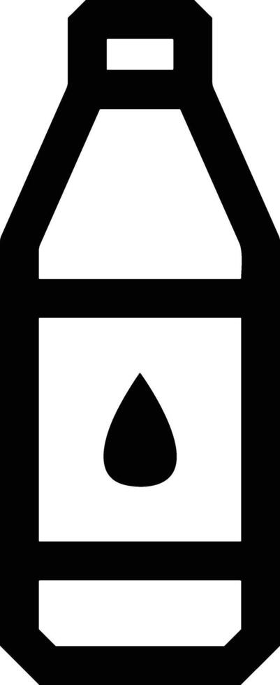 Bottle drink icon symbol image. Illustration of the drink water bottle glass design image vector