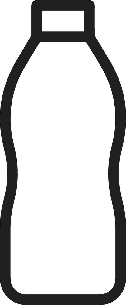 Bottle drink icon symbol image. Illustration of the drink water bottle glass design image vector