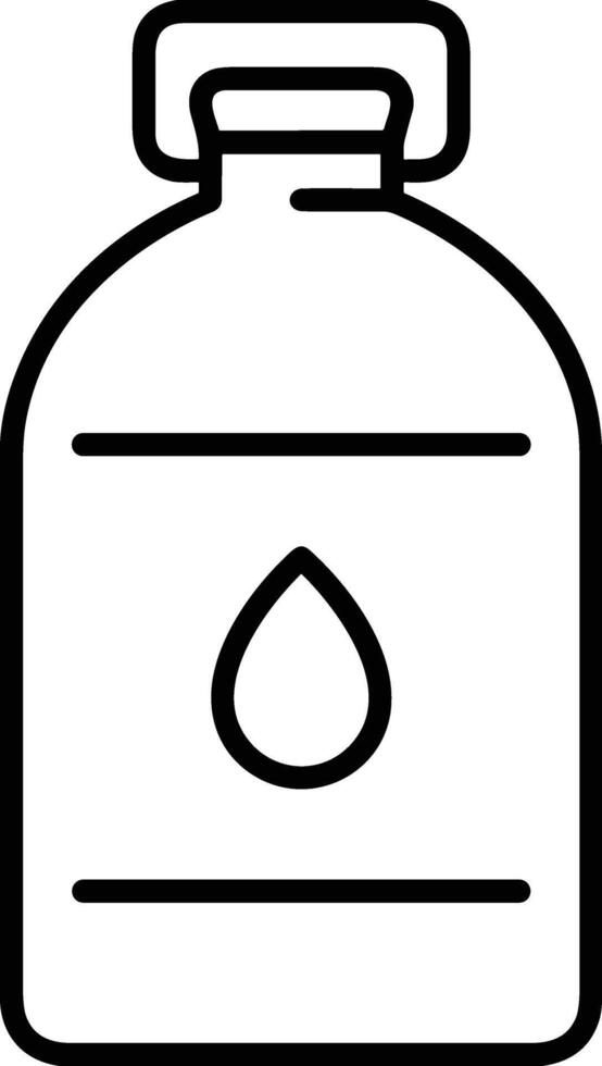 Bottle drink icon symbol image. Illustration of the drink water bottle glass design image vector