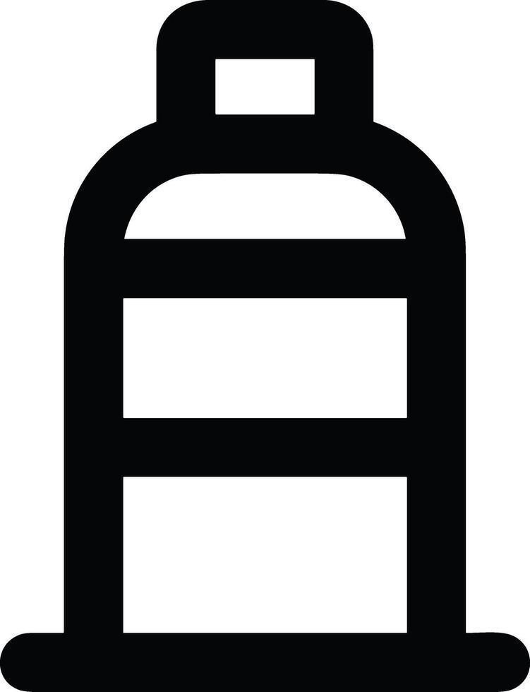 Bottle drink icon symbol image. Illustration of the drink water bottle glass design image vector