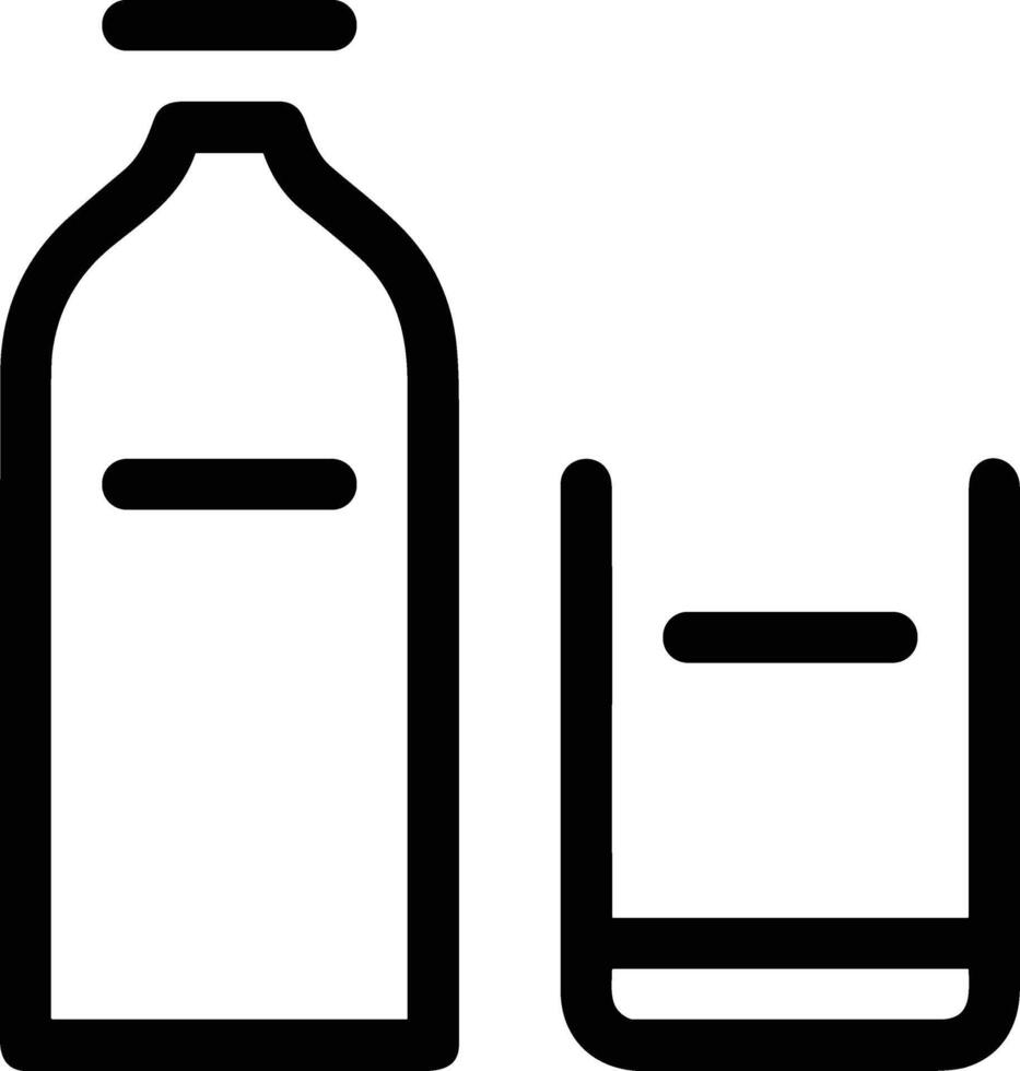 Bottle drink icon symbol image. Illustration of the drink water bottle glass design image vector