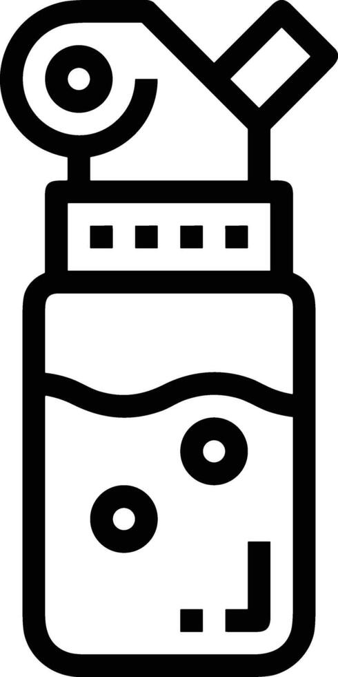 Bottle drink icon symbol image. Illustration of the drink water bottle glass design image vector