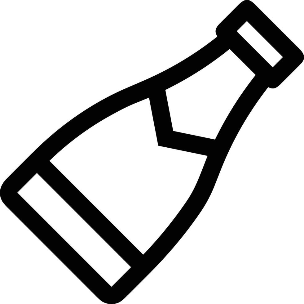 Bottle drink icon symbol image. Illustration of the drink water bottle glass design image vector