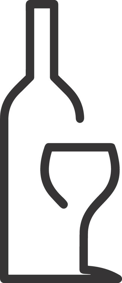 Bottle drink icon symbol image. Illustration of the drink water bottle glass design image vector