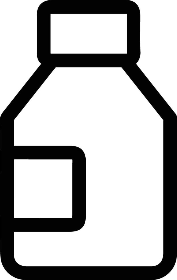 Bottle drink icon symbol image. Illustration of the drink water bottle glass design image vector