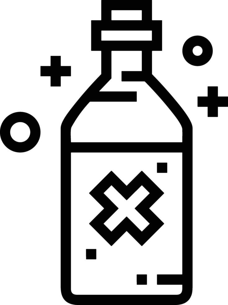 Bottle drink icon symbol image. Illustration of the drink water bottle glass design image vector