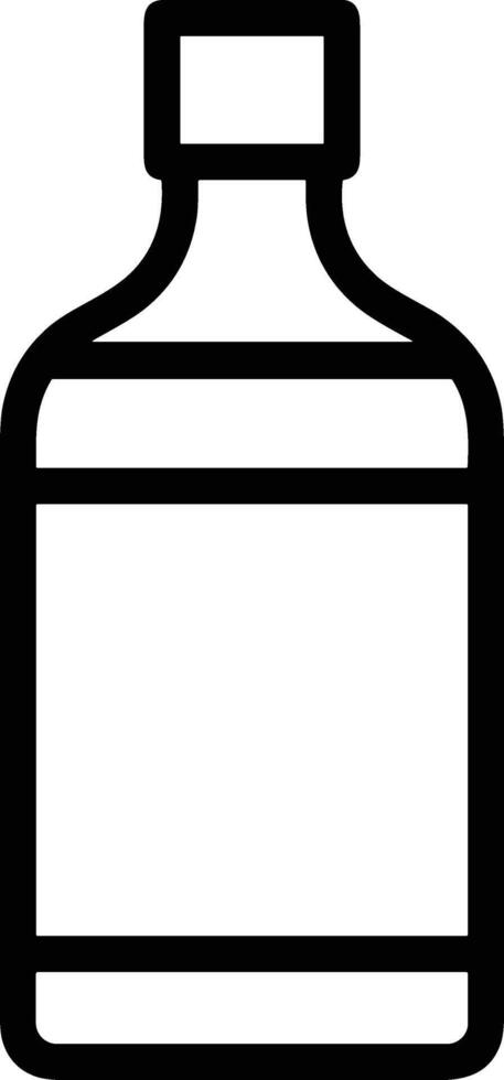 Bottle drink icon symbol image. Illustration of the drink water bottle glass design image vector