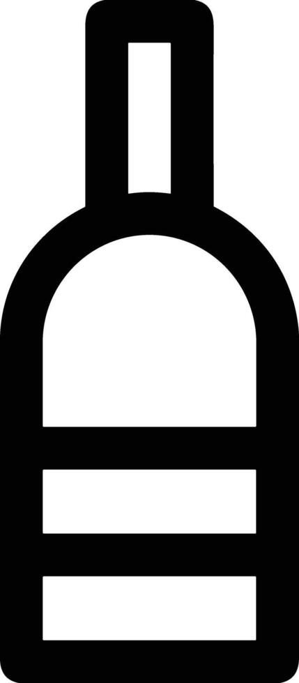 Bottle drink icon symbol image. Illustration of the drink water bottle glass design image vector