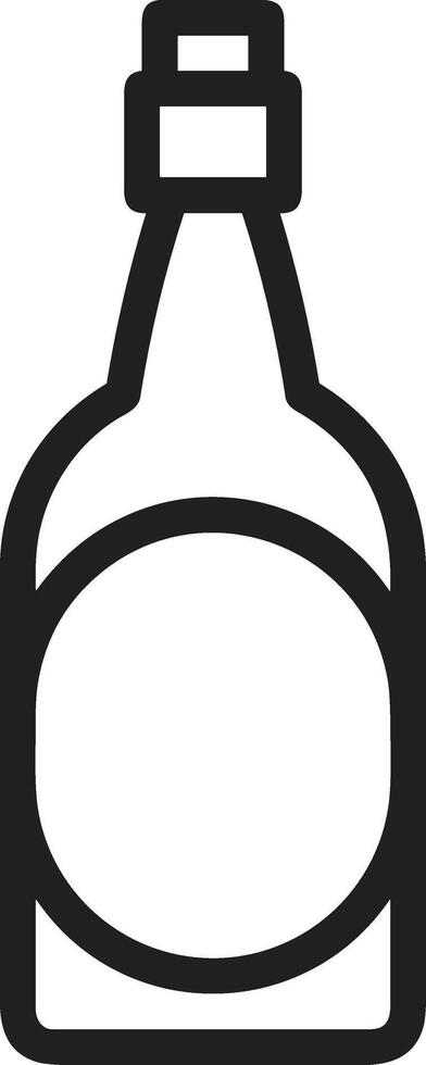 Bottle drink icon symbol image. Illustration of the drink water bottle glass design image vector