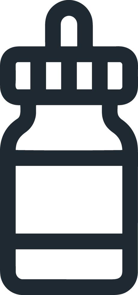 Bottle drink icon symbol image. Illustration of the drink water bottle glass design image vector