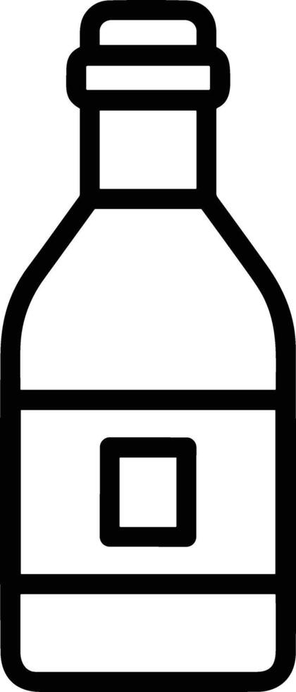 Bottle drink icon symbol image. Illustration of the drink water bottle glass design image vector