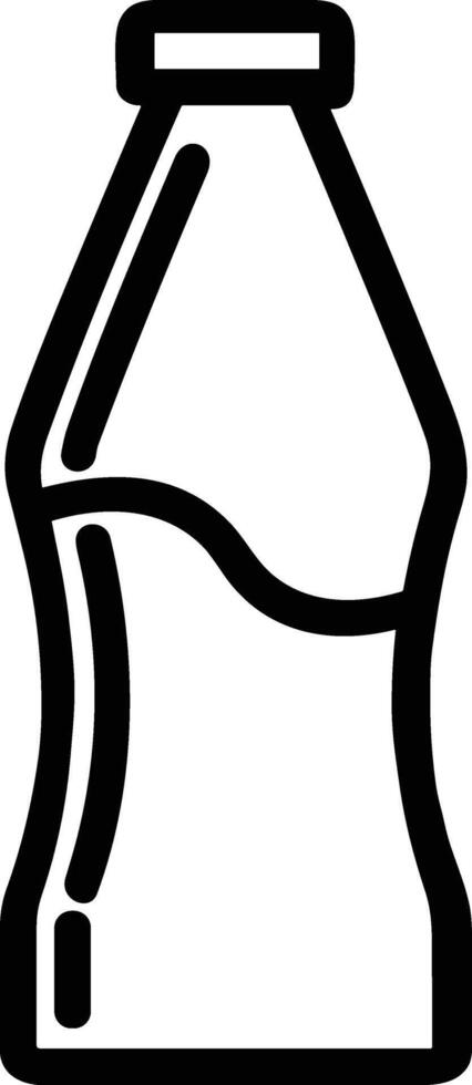 Bottle drink icon symbol image. Illustration of the drink water bottle glass design image vector