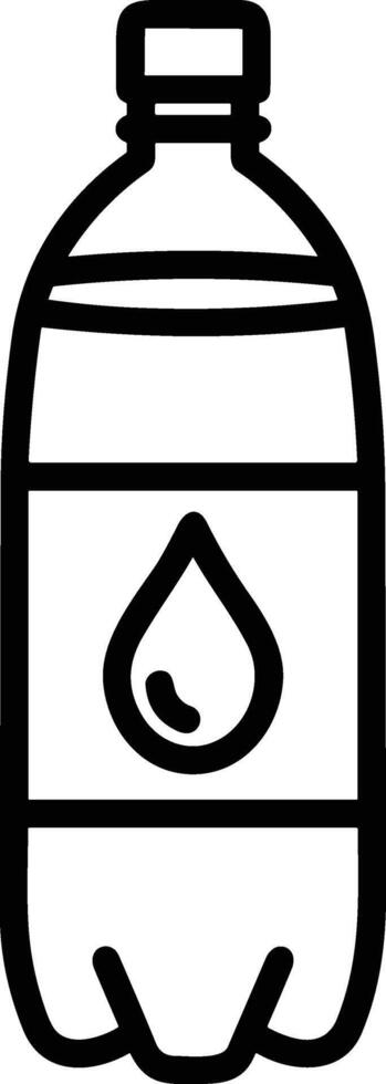 Bottle drink icon symbol image. Illustration of the drink water bottle glass design image vector