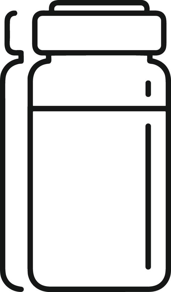 Bottle drink icon symbol image. Illustration of the drink water bottle glass design image vector