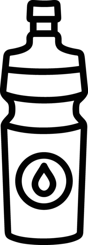 Bottle drink icon symbol image. Illustration of the drink water bottle glass design image vector