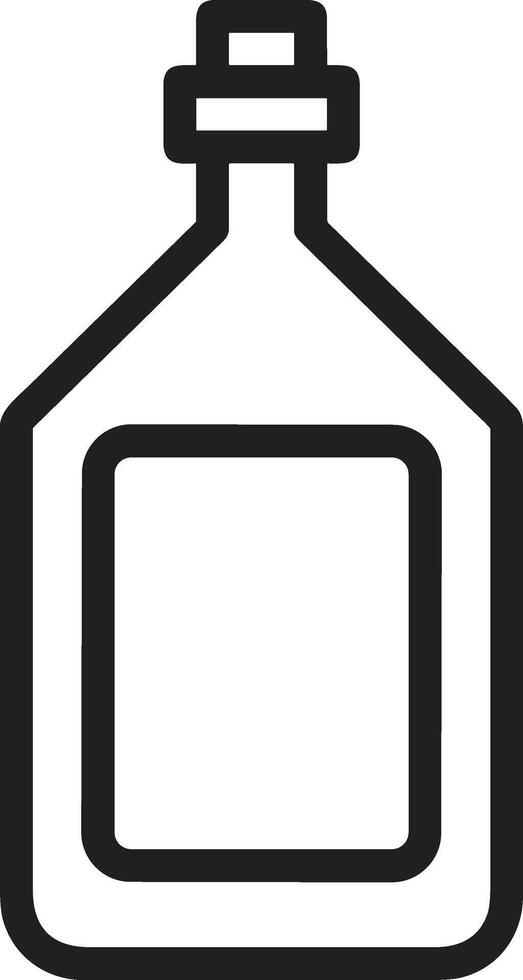 Bottle drink icon symbol image. Illustration of the drink water bottle glass design image vector
