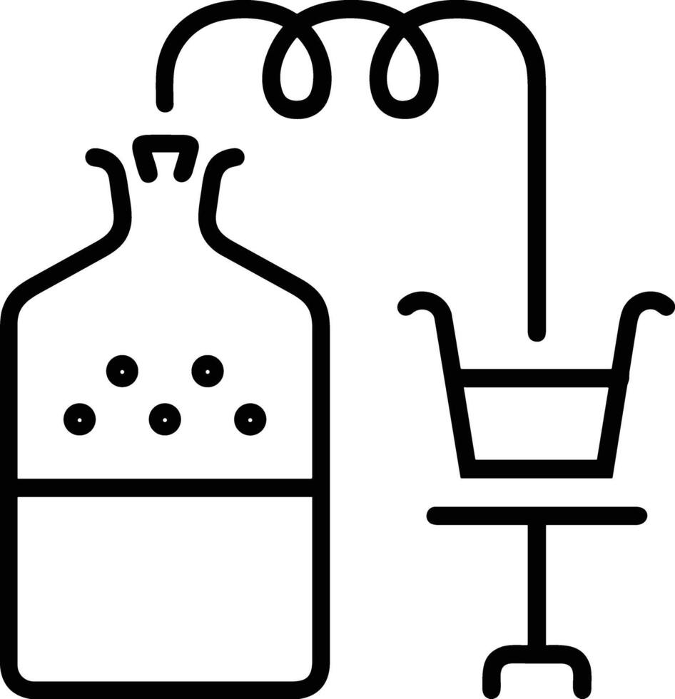 Bottle drink icon symbol image. Illustration of the drink water bottle glass design image vector