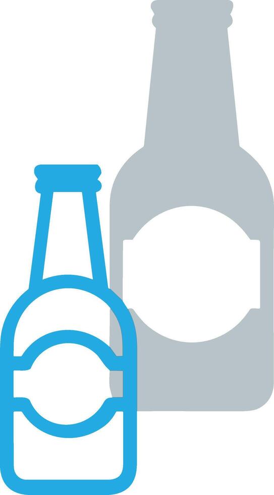Bottle drink icon symbol image. Illustration of the drink water bottle glass design image vector