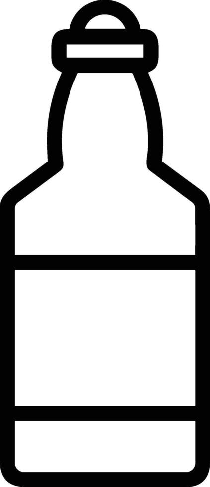 Bottle drink icon symbol image. Illustration of the drink water bottle glass design image vector