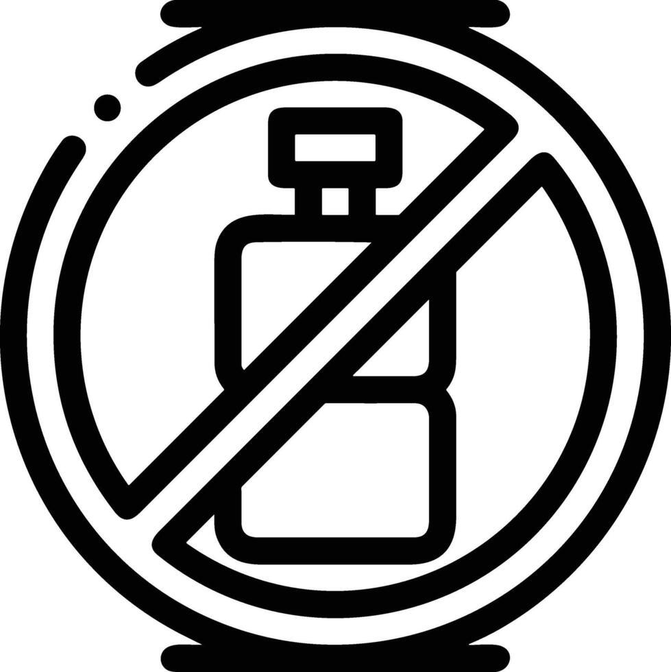 Bottle drink icon symbol image. Illustration of the drink water bottle glass design image vector