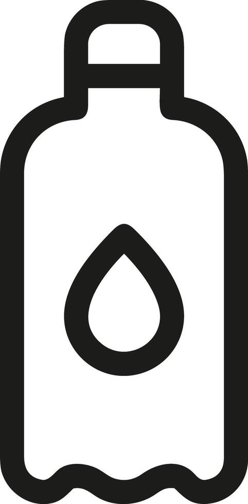 Bottle drink icon symbol image. Illustration of the drink water bottle glass design image vector