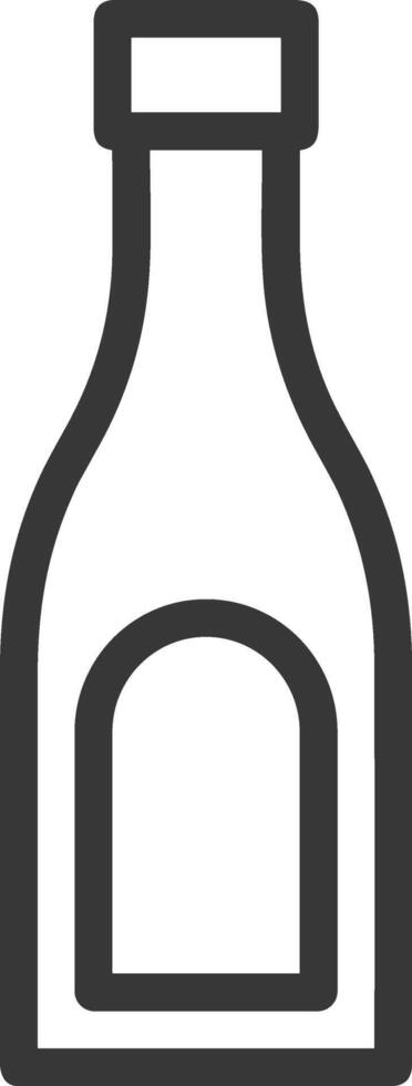 Bottle drink icon symbol image. Illustration of the drink water bottle glass design image vector