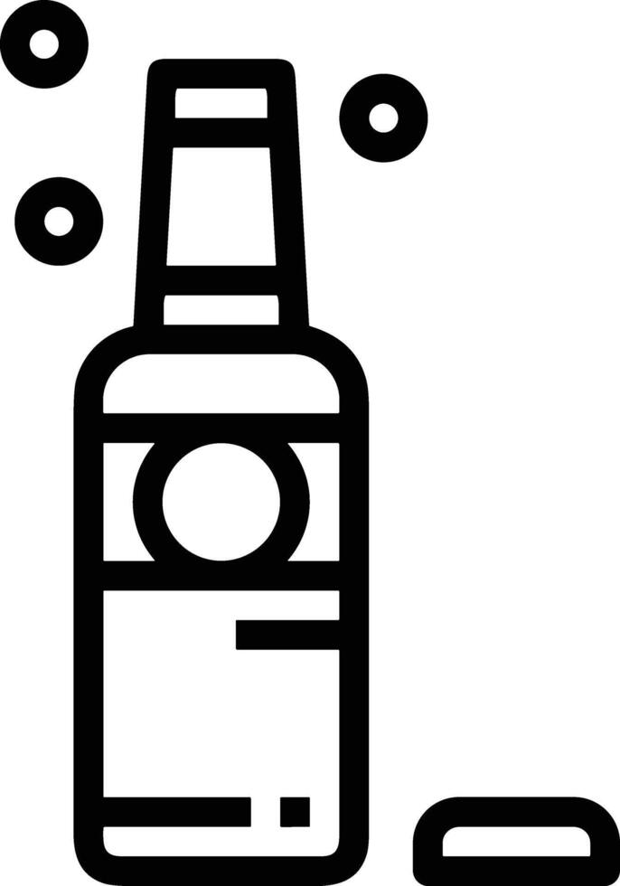 Bottle drink icon symbol image. Illustration of the drink water bottle glass design image vector