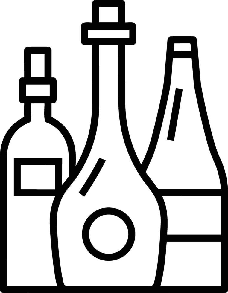 Bottle drink icon symbol image. Illustration of the drink water bottle glass design image vector