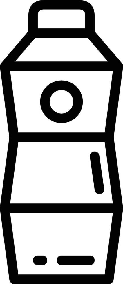 Bottle drink icon symbol image. Illustration of the drink water bottle glass design image vector