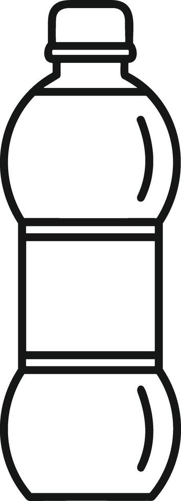 Bottle drink icon symbol image. Illustration of the drink water bottle glass design image vector