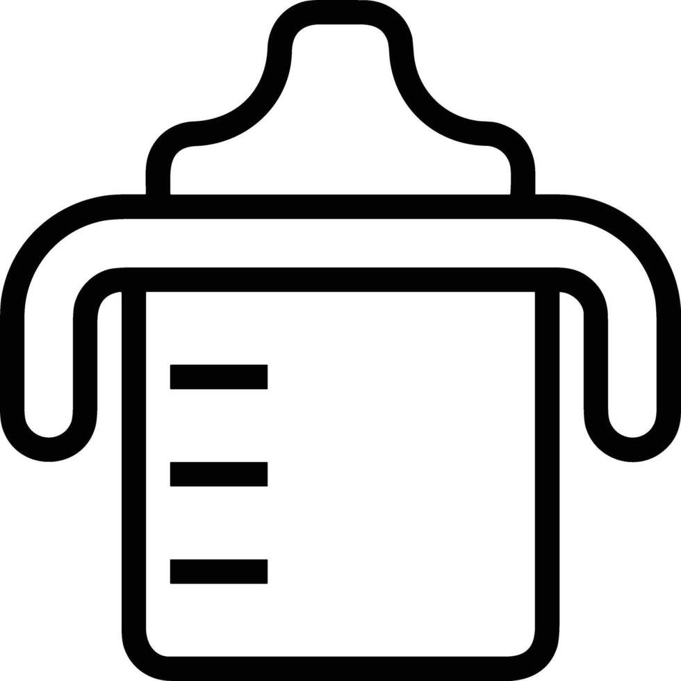 Bottle drink icon symbol image. Illustration of the drink water bottle glass design image vector