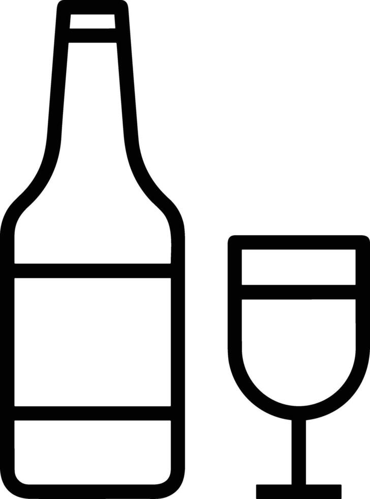 Bottle drink icon symbol image. Illustration of the drink water bottle glass design image vector